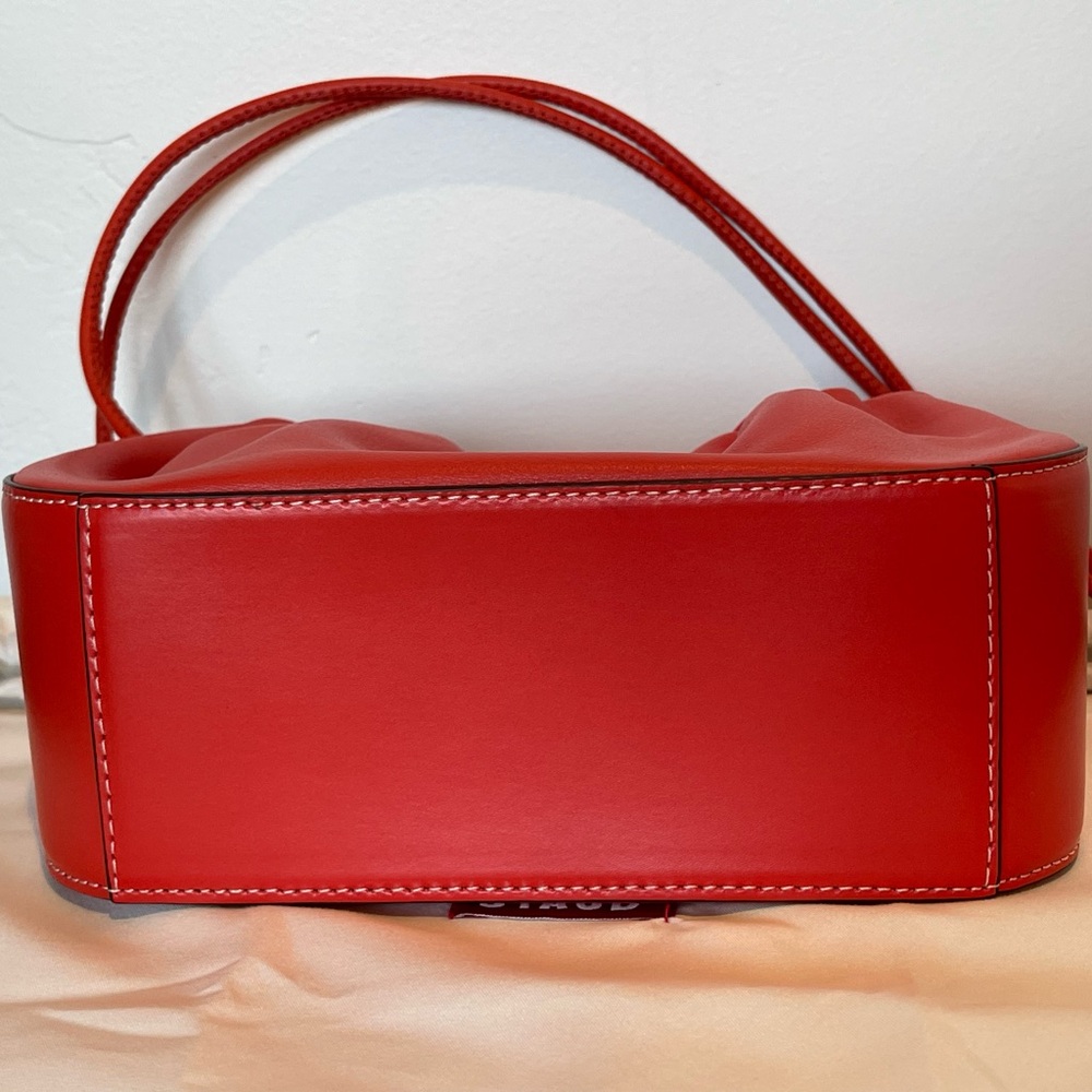 Staud Kiki Shoulder Bag Blood Orange - Picture 7 of 15